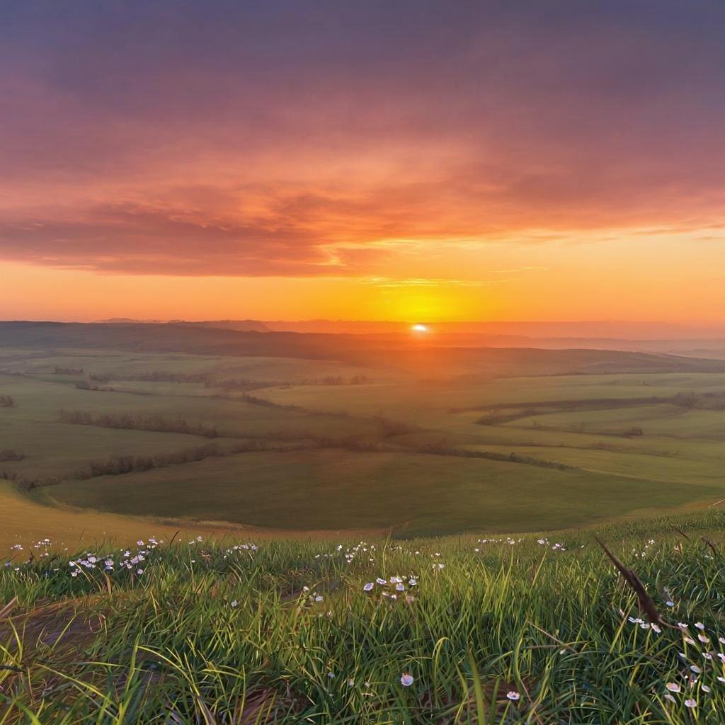 Как я люблю весенние закаты